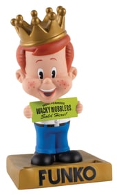 HARD RUBBER FIGURAL DISPLAY FOR WACKY WOBBLERS TOYS