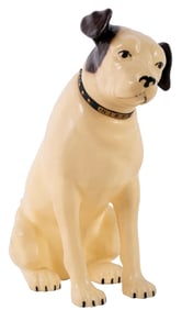 RCA NIPPER HARD RUBBER 3D DISPLAY ADVERTISING