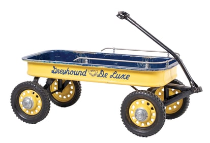 PAIR OF 1950S CHILDREN'S RIDE-ON TOYS