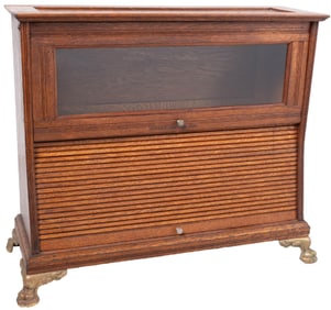 WOODEN DISPLAY CABINET