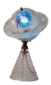 ART DECO SPACE-RELATED TABLE LAMP