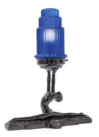 CERAMIC ART DECO LAMP