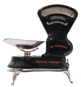 TOLEDO FOREST GREEN 3LB. SCALE