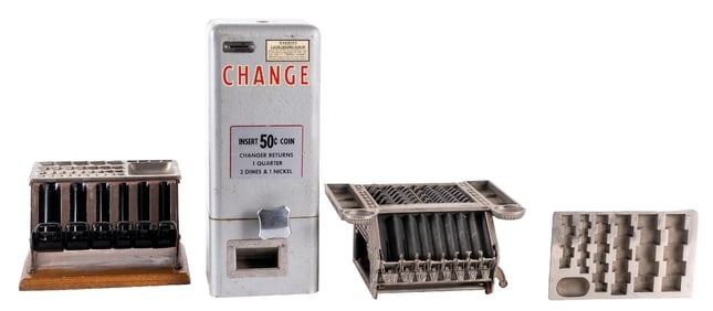 COLLECTION OF COIN MANAGEMNT DEVICES