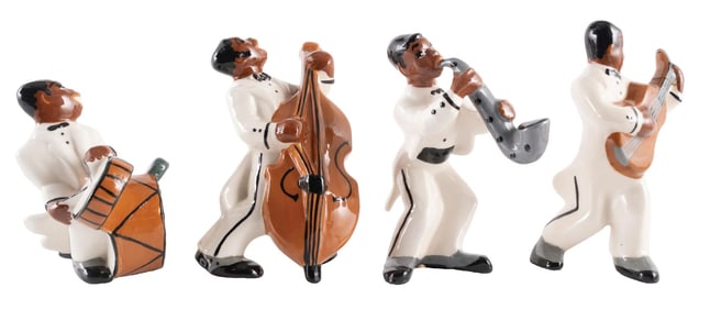 4-PIECE CERAMIC JAZZ BAND