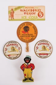 COLLECTION OF 5 CARDSTOCK ADVERTISING PIECES