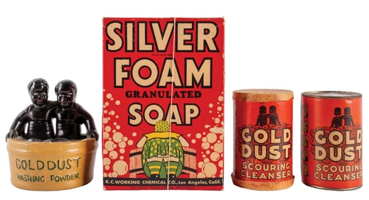 COLLECTION OF 4 GOLD DUST WASHING POWDER ITEMS