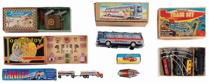 COLLECTION OF 6 BOXED TOYS