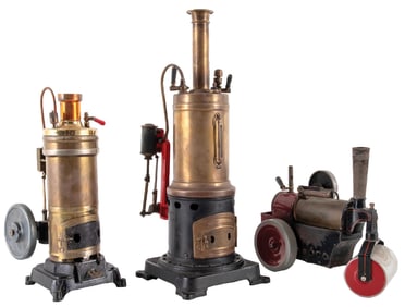 COLLECTION OF 3 STEAM-POWERED ENGINES