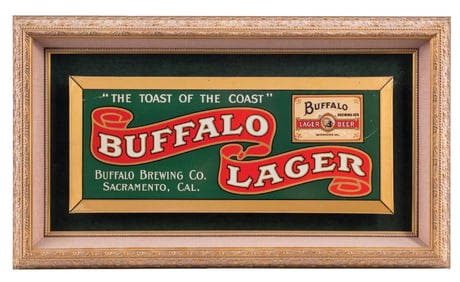 BUFFALO LAGER SIGN