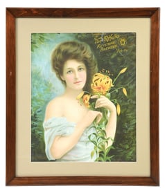 THEO. R. HELB'S KEYSTONE BREWERY LITHOGRAPH