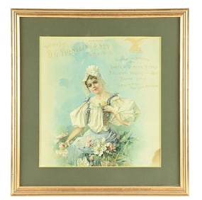 D.G. YUENGLING & SON LITHOGRAPH