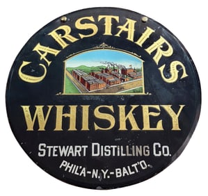 CARSTAIRS WHISKY SIGN