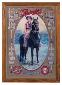 RARE ORIGINAL RAINIER 1906 GRAPHIC CALENDAR