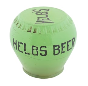 HELB'S BEER GLASS TAP KNOB
