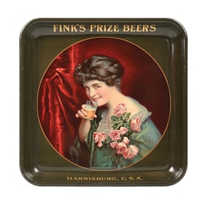 FINK'S BREWING CO. "THE INVITATION" BEER TRAY