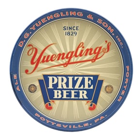 YUENGLING'S PRIZE BEER TRAY