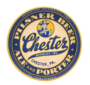 CHESTER PILSNER BEER ALE & PORTER BEER TRAY