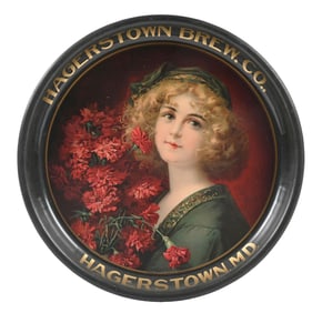 HAGERSTOWN BREWING CO. BEER TRAY