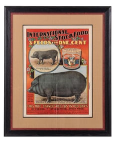 PAPER POSTER ADVERTISING INTERNATIONAL STOCK FOOD