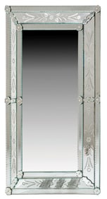 DECORATIVE MID-CENTURY MIRROR