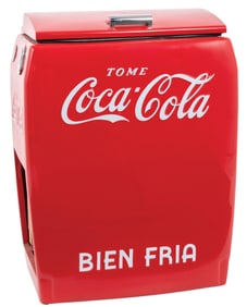 WESTINGHOUSE COCA-COLA COOLER MADE FOR THE FOREIGN MARKET