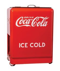RESTORED COCA COLA JR. ICE CHEST