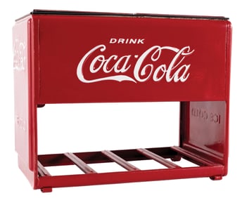 KAY DISPLAY COCA-COLA SALESMAN SAMPLE COOLER