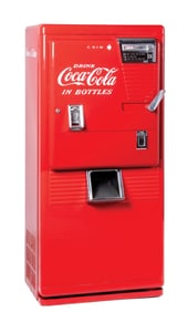 10¢ COCA-COLA VENDING MACHINE WESTINGHOUSE MODEL WC 42T