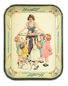 YUENGLING'S ICE CREAM LITTLE CHILDREN ICE CREAM TRAY