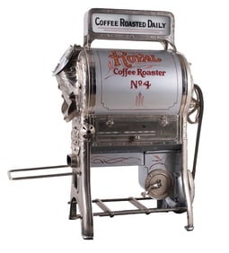 ROYAL #4 COFFEE ROASTER IN BEAUTIFUL RESTORED CONDITION