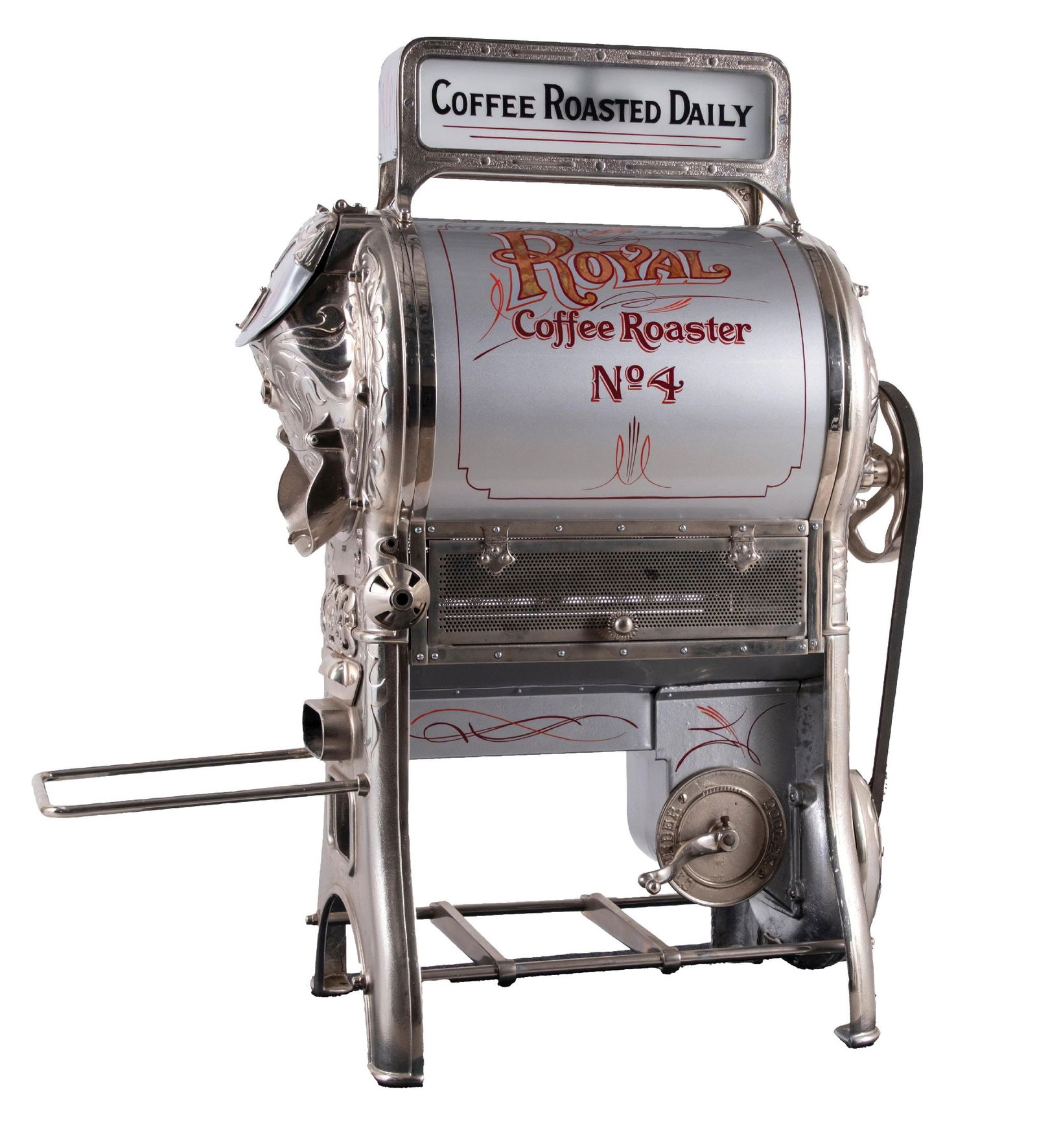 ROYAL #4 COFFEE ROASTER IN BEAUTIFUL RESTORED CONDITION (1 of 6)