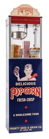 MARQUEE POPCORN CO. NOSTALGIC HOME THEATER POPCORN MACHINE