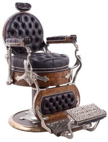 KOKEN PURPLE WITH WOODEN CARBER CHAIR