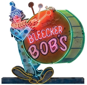 ORIGINAL NEON SIGN FROM BLEECKER BOB’S GOLDEN OLDIES – LOS ANGELES (MELROSE AVENUE)