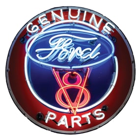 GENUINE FORD V8 PARTS NEON SIGN