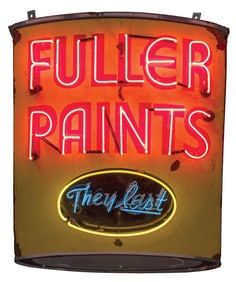 FULLER PAINTS NEON SIGN
