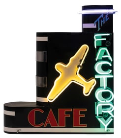 THE FACTORY CAFE NEON SIGN