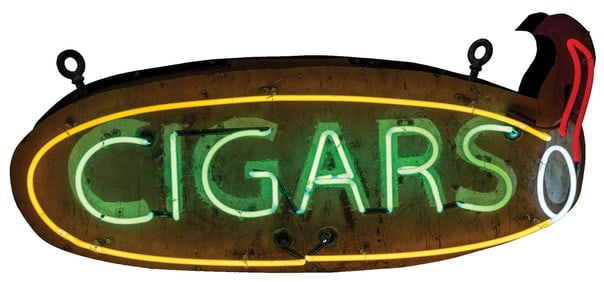 CIGAR STORE NEON SIGN