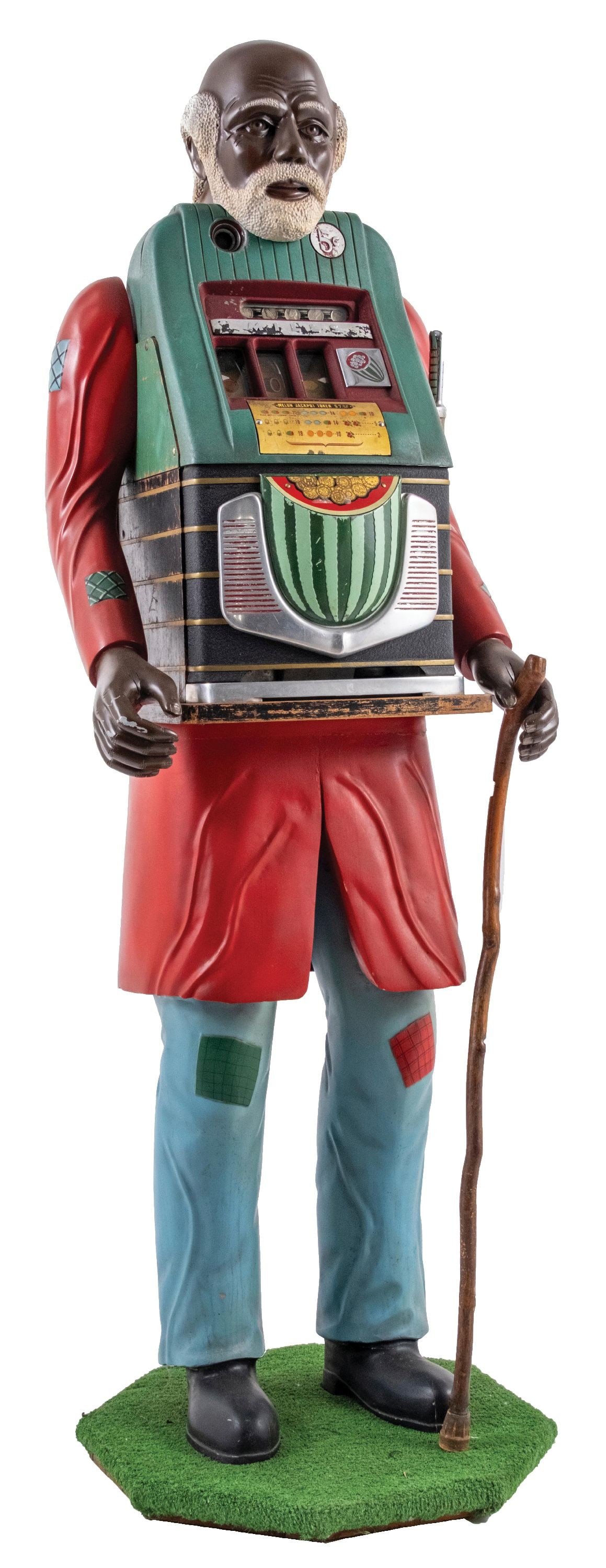 5¢ MILLS MELON BELL FIGURAL SLOT MACHINE (1 of 5)