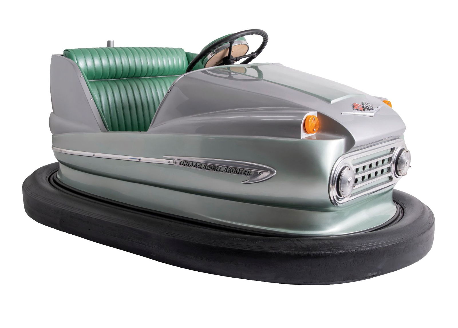LUSSE BROTHERS RESTORED SPORT SKOOTER BUMPER CAR (1 of 6)