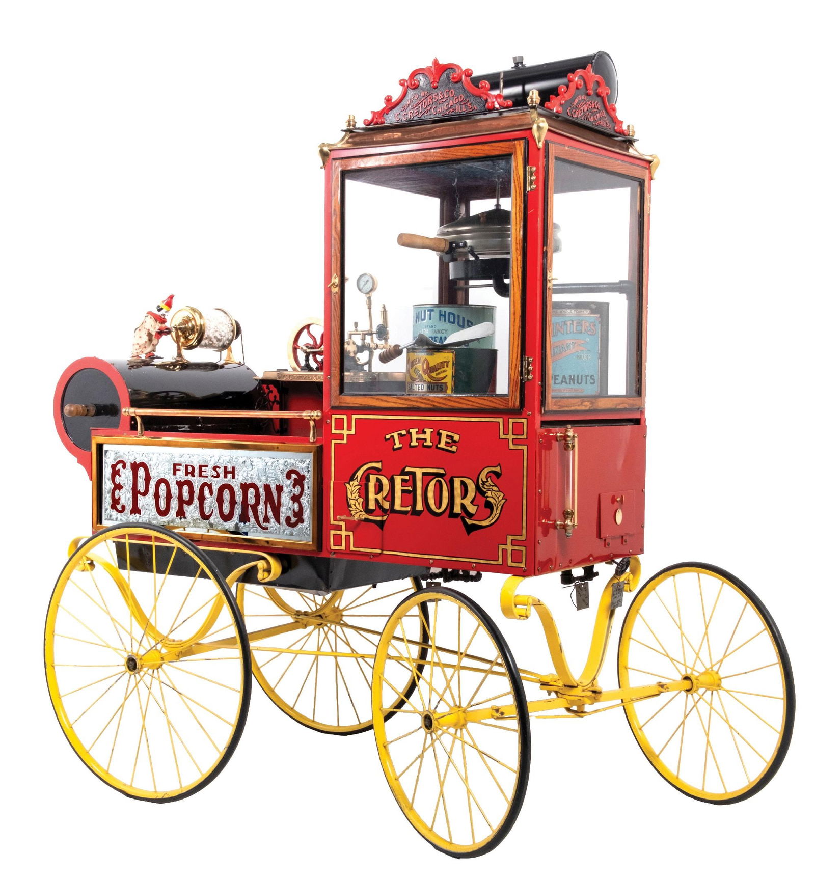 THE C. CRETORS CO. IMPROVED #2 POPCORN WAGON (1 of 7)