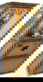 ZOLTAR'S PRIZES & FORTUNES DELUXE ARCADE MACHINE: Contemporary machine by The Pinball Company. CONDITION: The Zoltar machine takes a place in our pop culture from its crucial role in the '80s hit movie BIG. Features include a talking function with 16