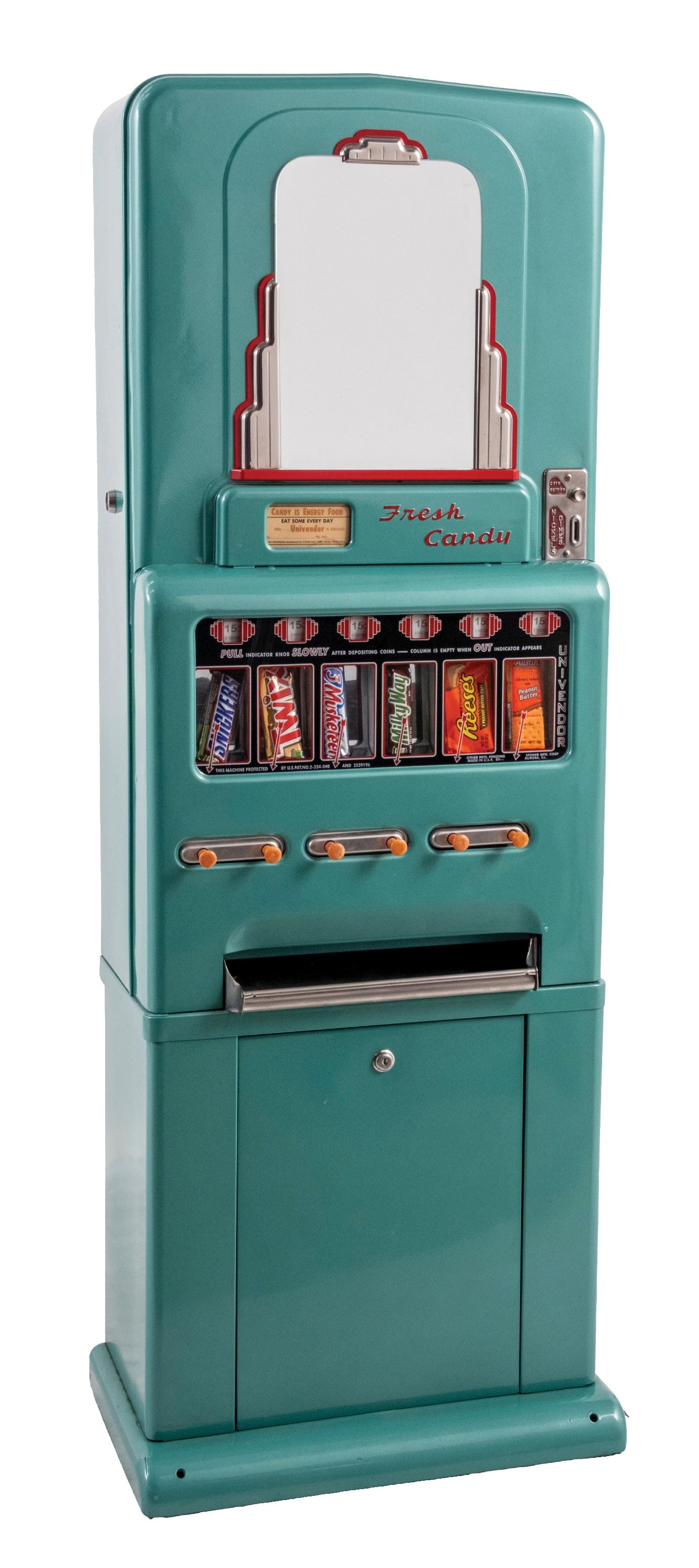 RESTORED STONER UNIVENDER ART DECO CANDY BAR MACHINE (1 of 5)