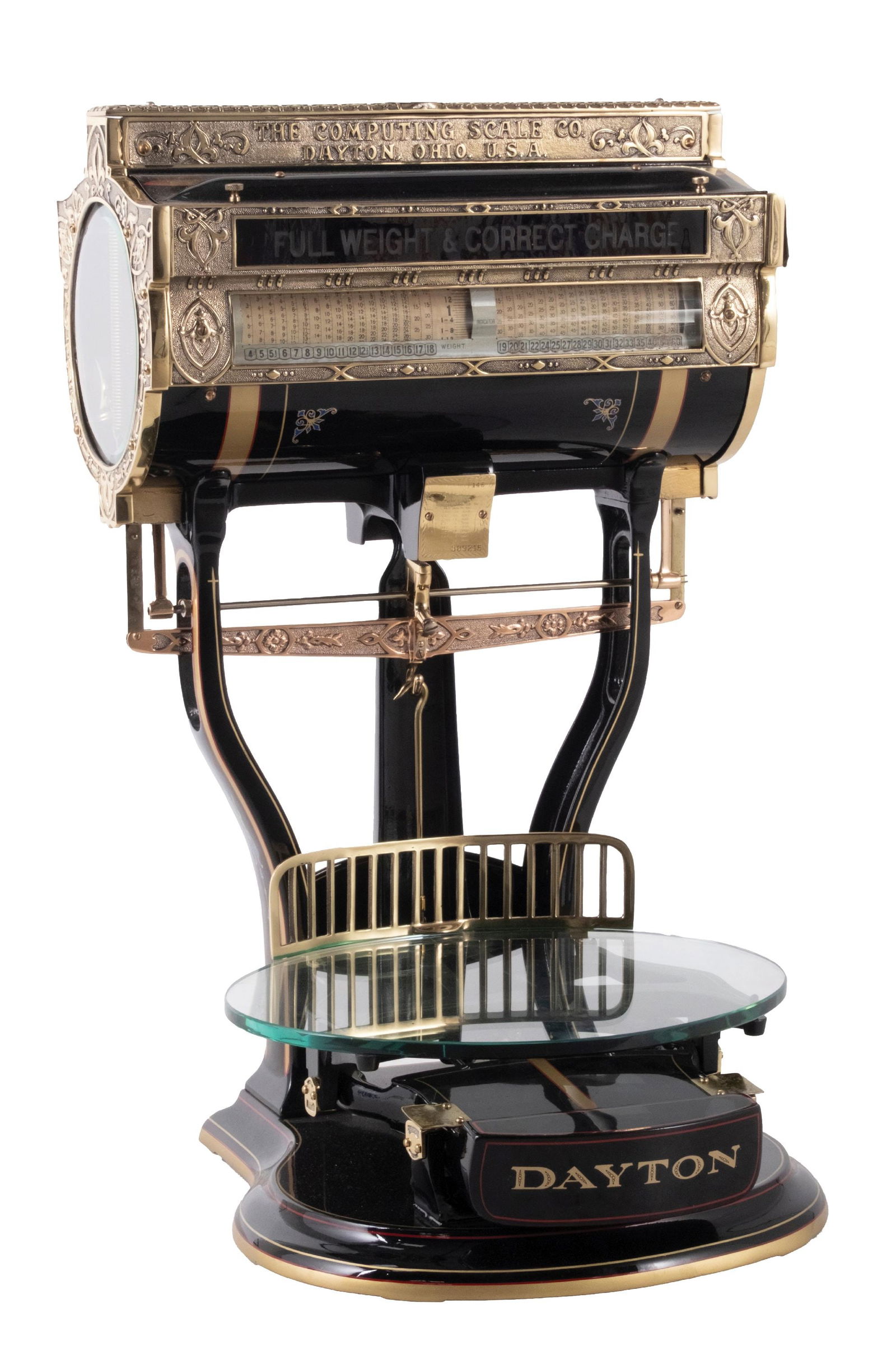 DAYTON COMPUTING SCALE CO. MONEY WEIGHT RESTORED SCALE (1 of 5)