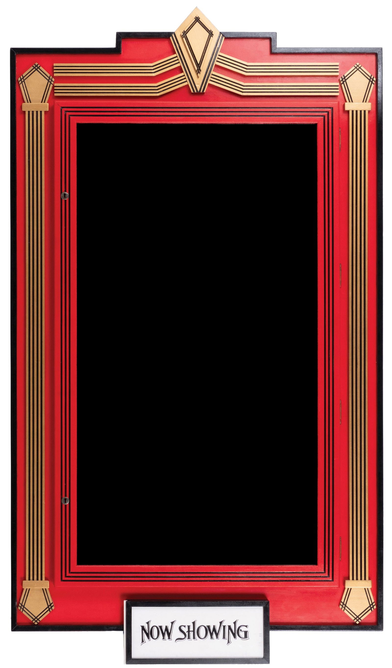 REPLICA ART DECO THEATER MARQUEE (1 of 3)