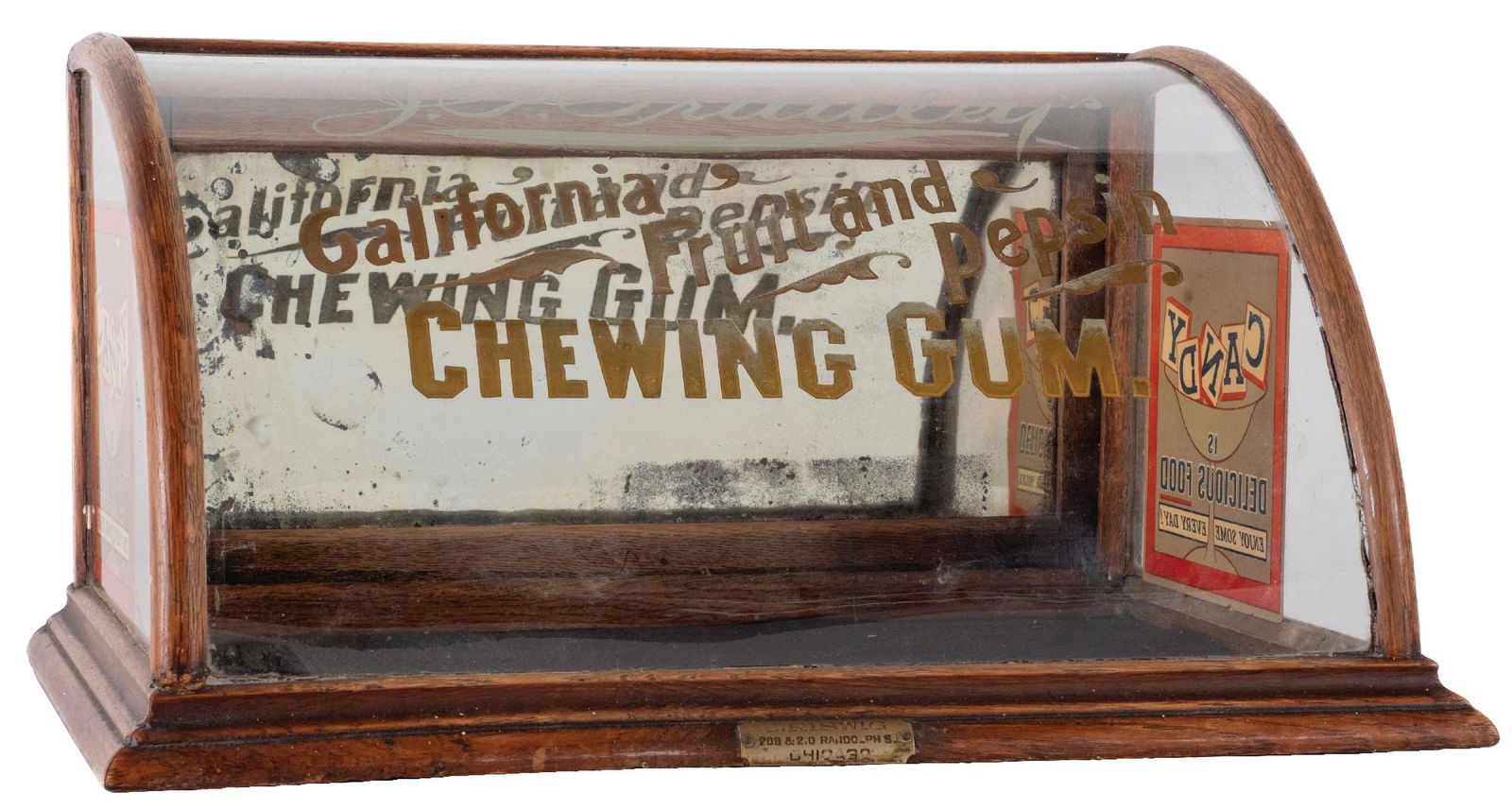 J.R. PRIMLEY FRUIT GUM COUNTERTOP DISPLAY CASE (1 of 6)