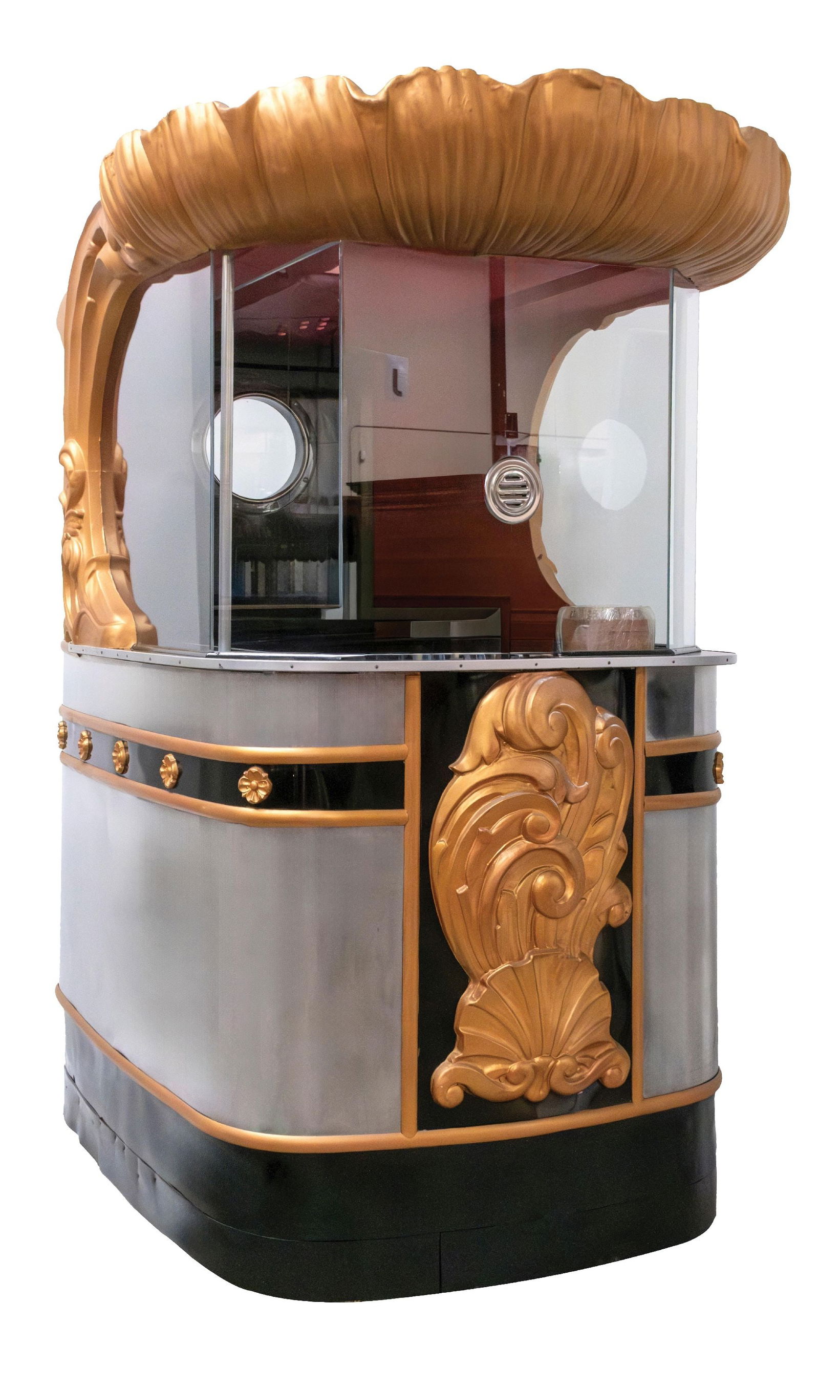 RARE ART DECO THEATER TICKET BOOTH (1 of 7)