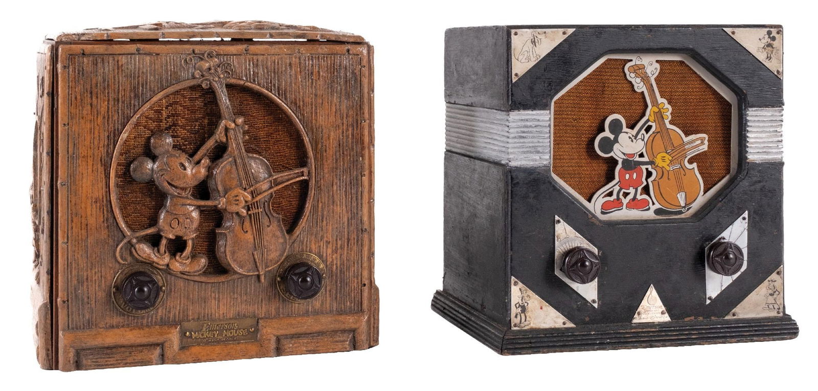 PAIR OF EMERSON MICKEY MOUSE RADIOS (1 of 5)