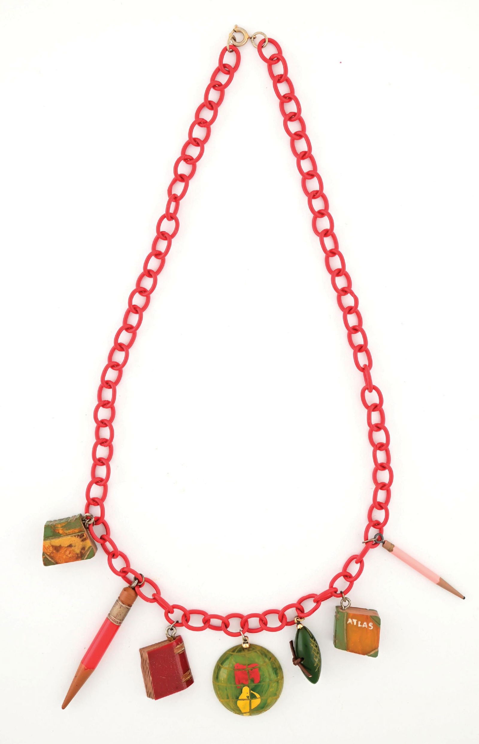 BAKELITE SCHOOL DAYS NECKLACE (1 of 2)